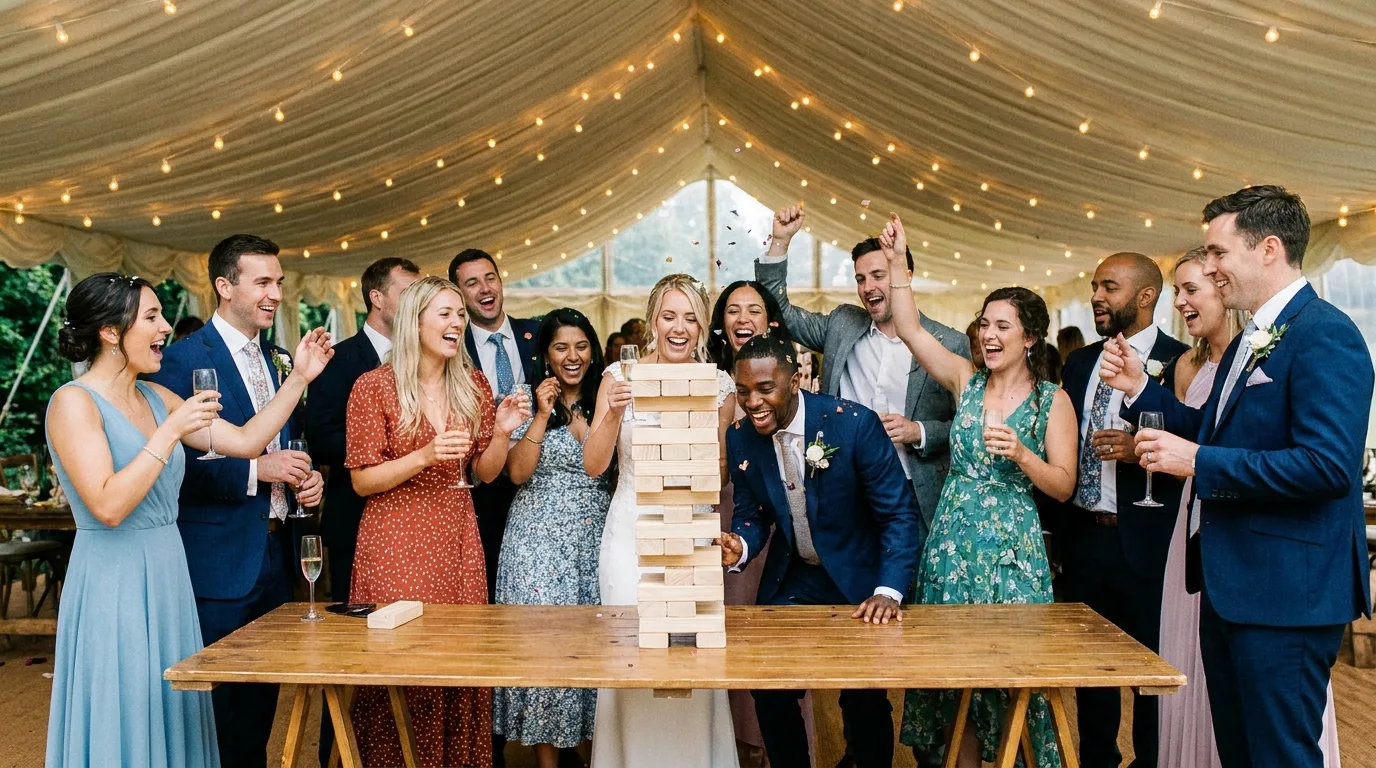 Jeux de mariage rigolos pour animer la soirée